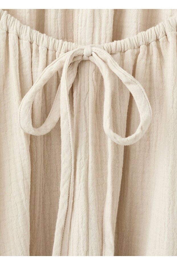 Uzun şifon elbise - 5