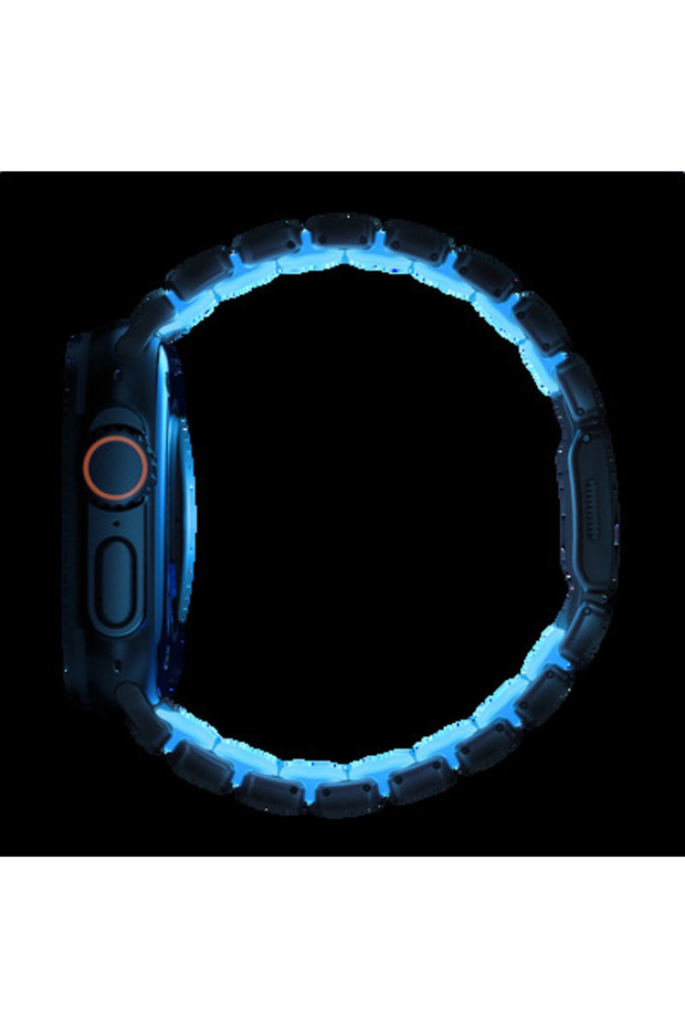 Stratos Band for Apple Watch Ultra 3 / 2 / 1 - 49 mm GLOWS IN DARK
