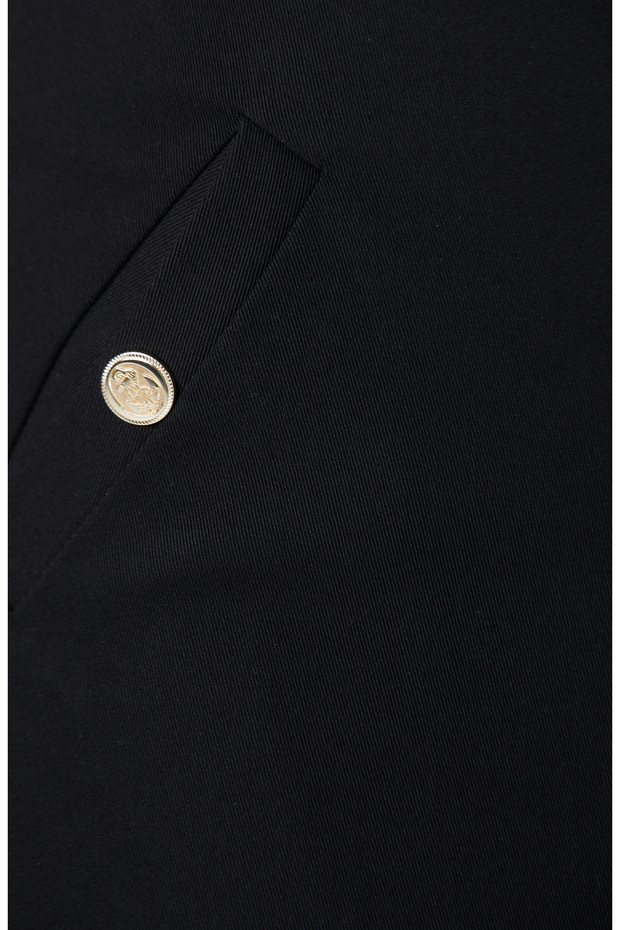 Siyah Mini Elbise - 7