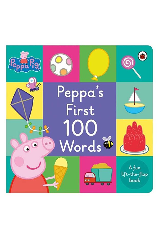 Ladybird Book Ladybırd Peppa Pıg Peppas Fırst 100 Words