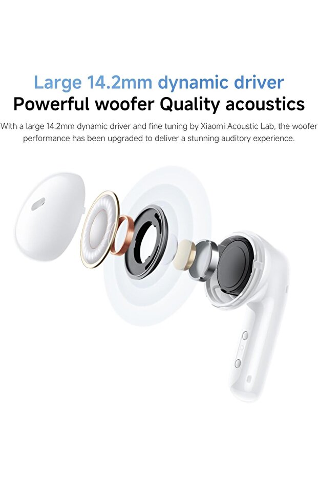 XIAOMI Redmi Buds 6 Active Wireless Earbuds - 3