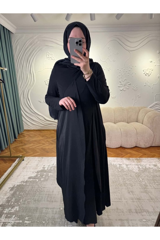 BAMBU PARÇALI ELBİSE - 1