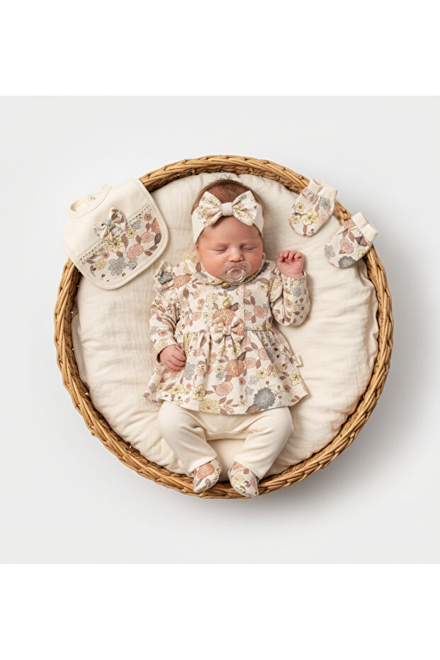 New Born Girl Gold Series Set of 5