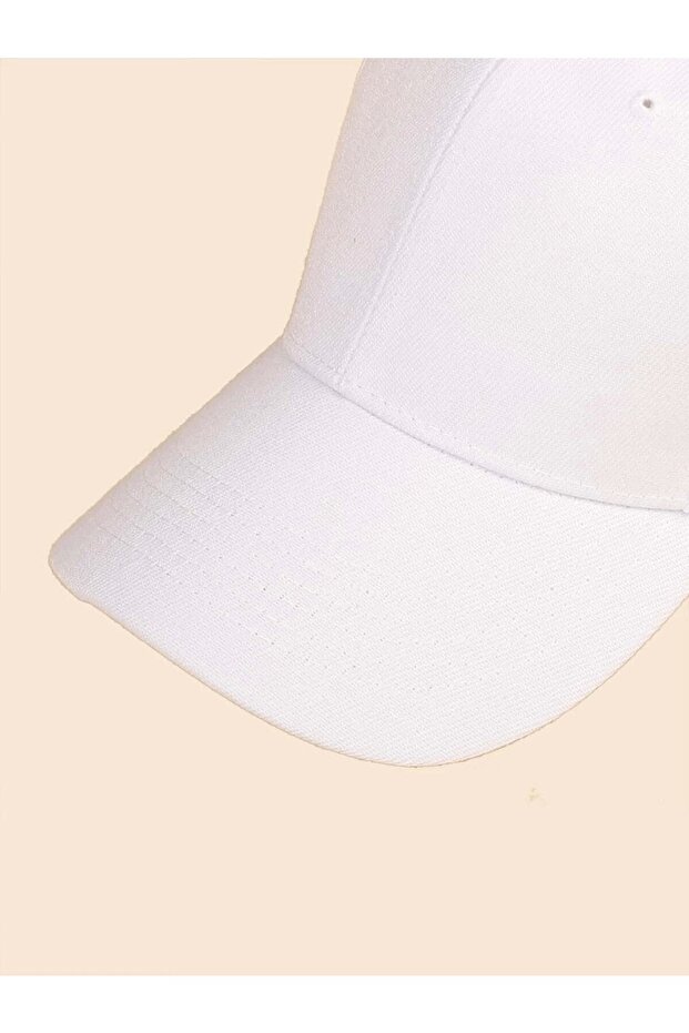Unisex Basic Cap Λευκό - 4