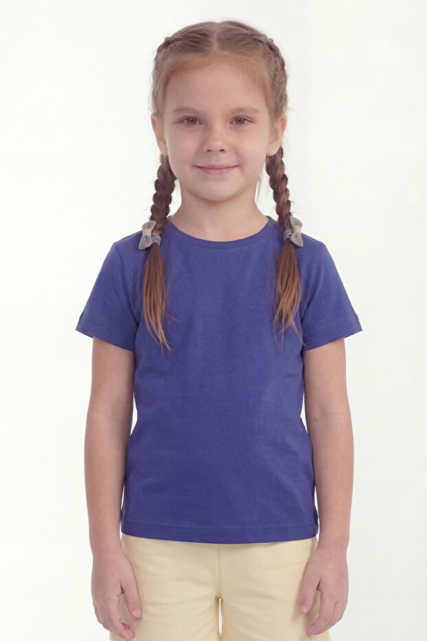 Girls' Short Sleeve Crew Neck T-Shirt