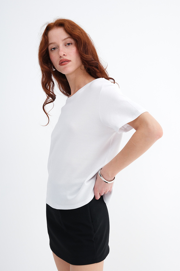 Crew Neck Basic T-Shirt P1904 - 5