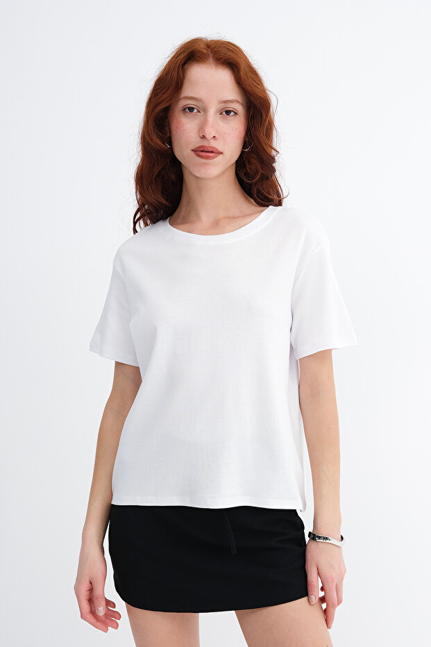 Crew Neck Basic T-Shirt P1904 - 2