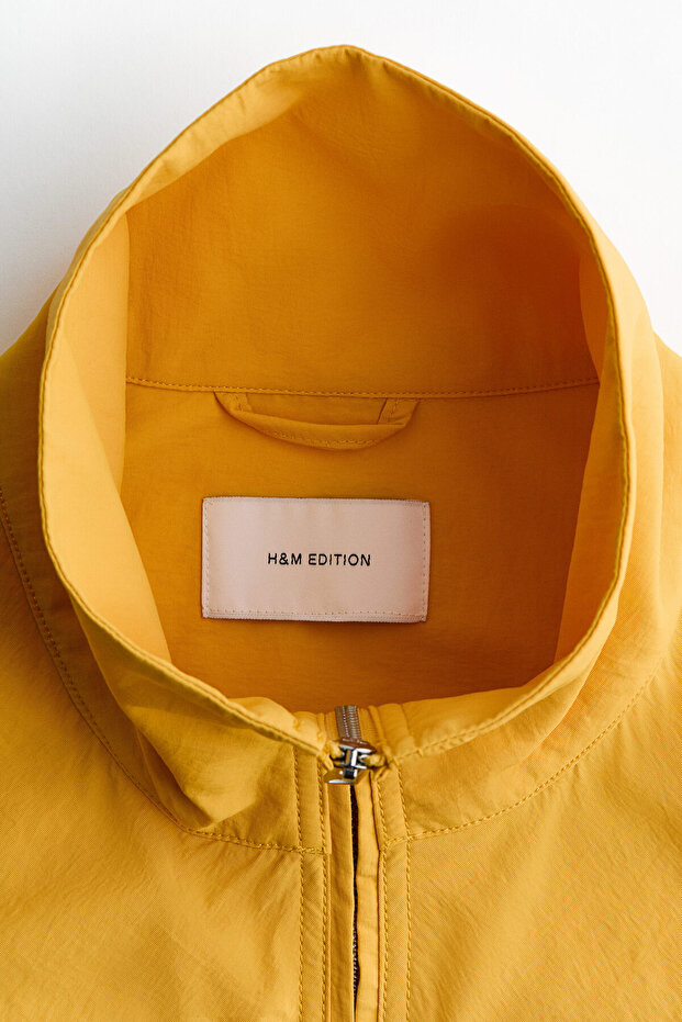 Oversize Naylon Ceket - 6