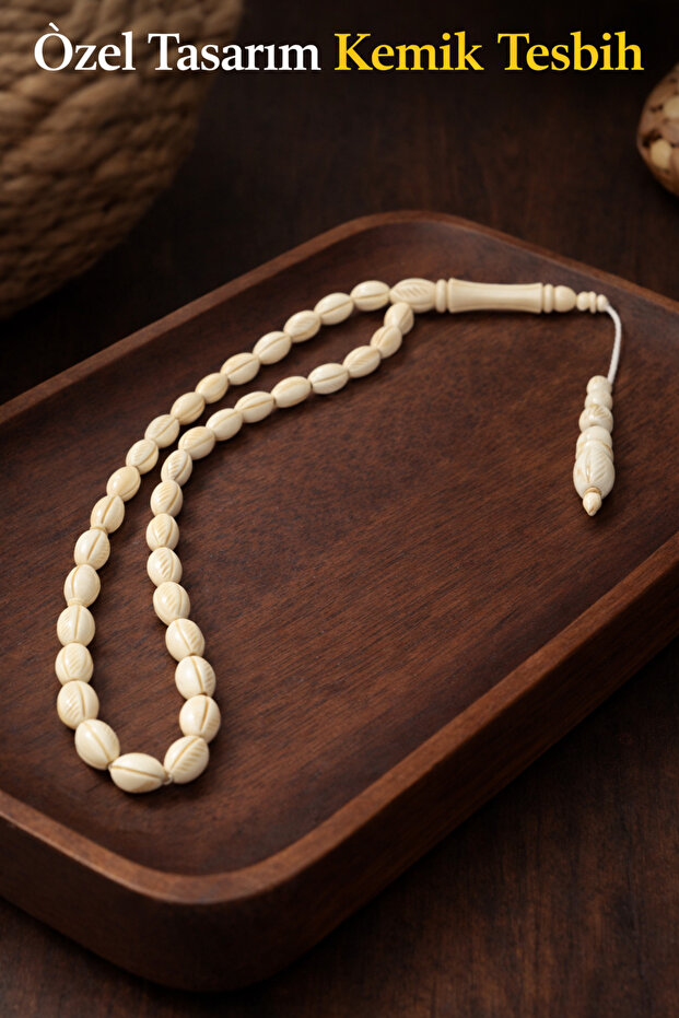 Bone Prayer Beads – Special Design, the Most Natural Form of Nobility 🤍 Certified