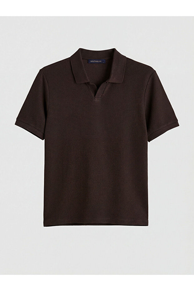 Polo Neck Men's T-Shirt