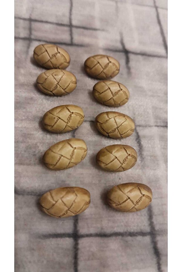 Polyester Button 17 Size 13 mm 10 Pieces