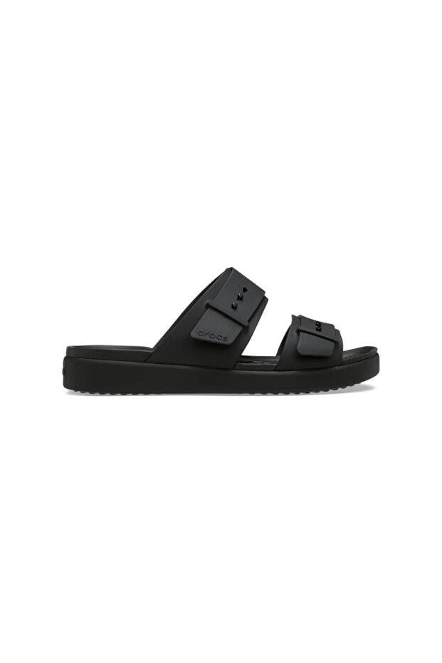 Brooklyn Buckle Low Low Women's Black Sandals 211215-1