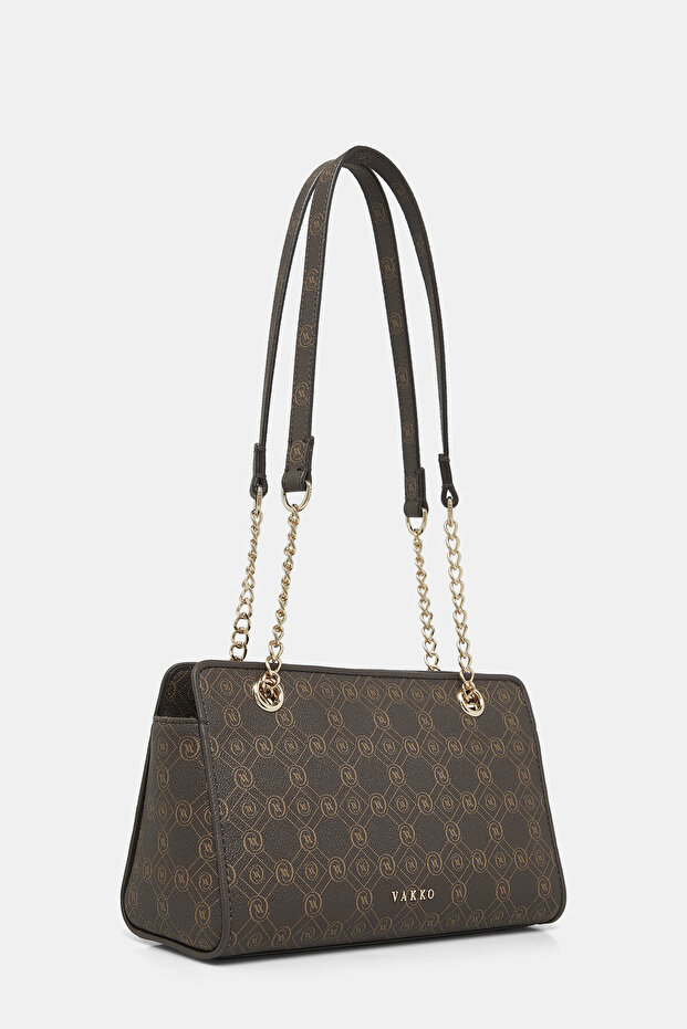 KAHVE MONOGRAM ÇANTA - 2