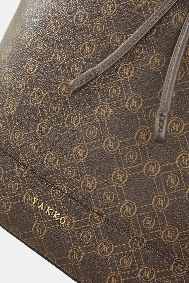 KAHVE MONOGRAM ÇANTA - 6