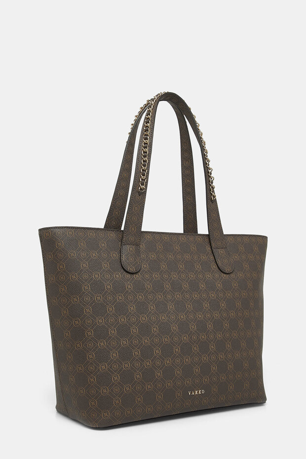 KAHVE MONOGRAM ÇANTA - 3