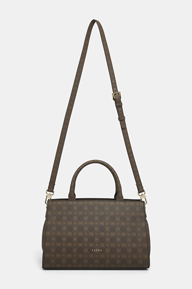 KAHVE MONOGRAM ÇANTA - 2