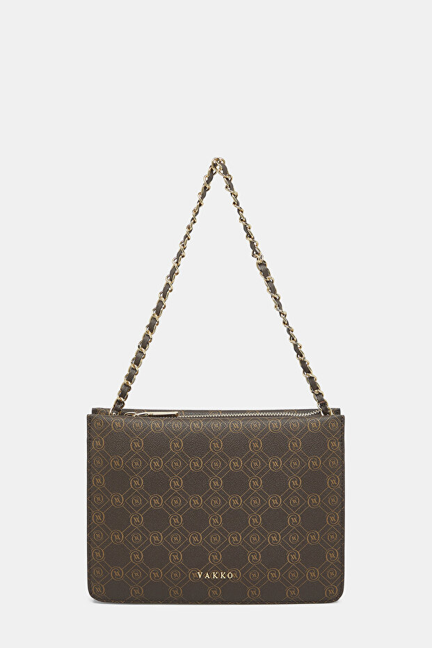 KAHVE MONOGRAM ÇANTA - 1