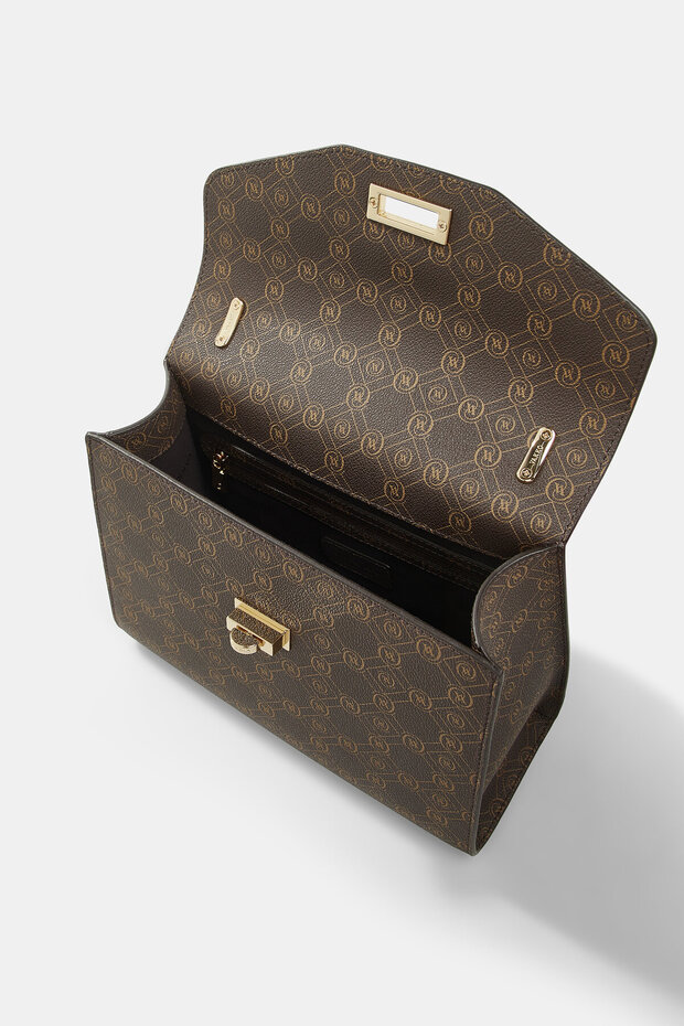 KAHVE MONOGRAM ÇANTA - 6