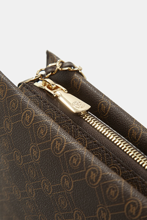 KAHVE MONOGRAM ÇANTA - 5