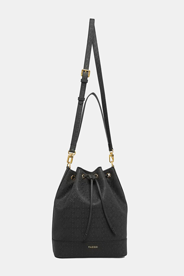 SİYAH MONOGRAM ÇANTA - 2