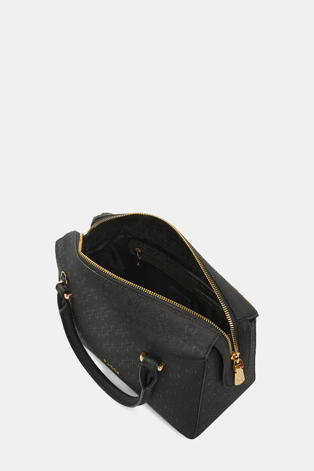 SİYAH MONOGRAM ÇANTA - 6