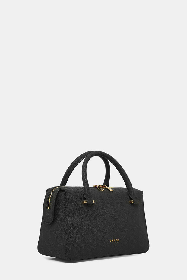 SİYAH MONOGRAM ÇANTA - 3