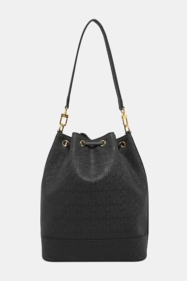 SİYAH MONOGRAM ÇANTA - 4