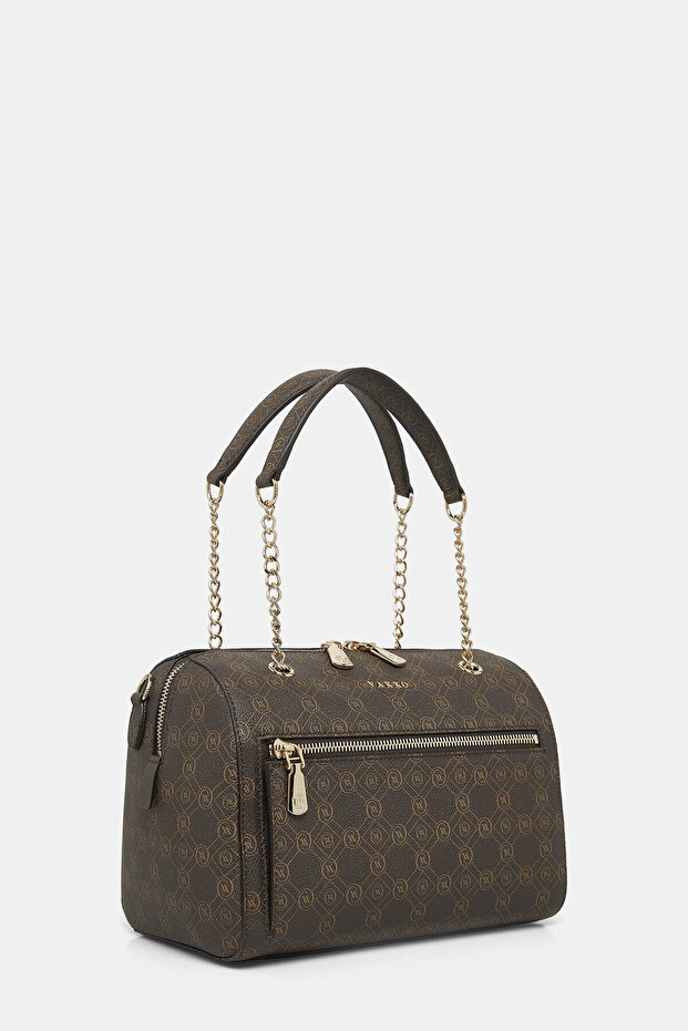 KAHVE MONOGRAM ÇANTA - 3