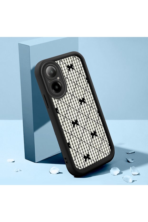 Realme C67 Compatible Striped Pattern Camera Protected Slim Soft Silicone Phone Case