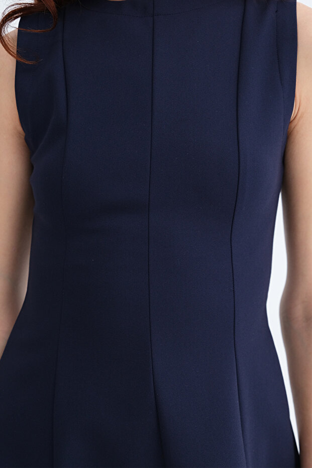 Kolsuz Mini Elbise E18196 - 3