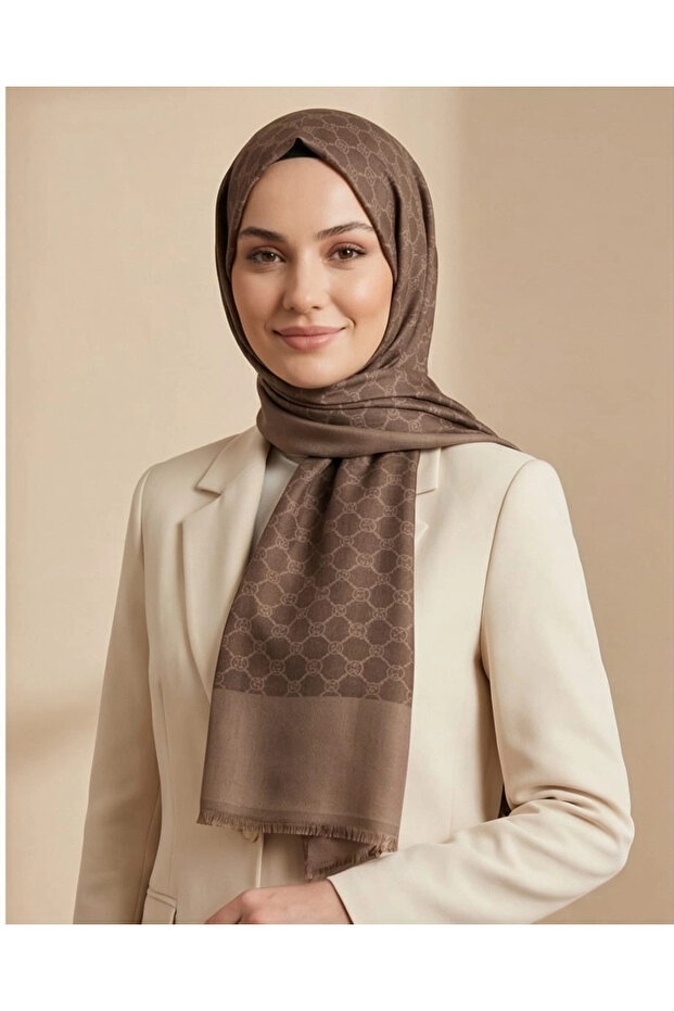 ELEGANCE MONOGRAM ŞAL-932 - 3