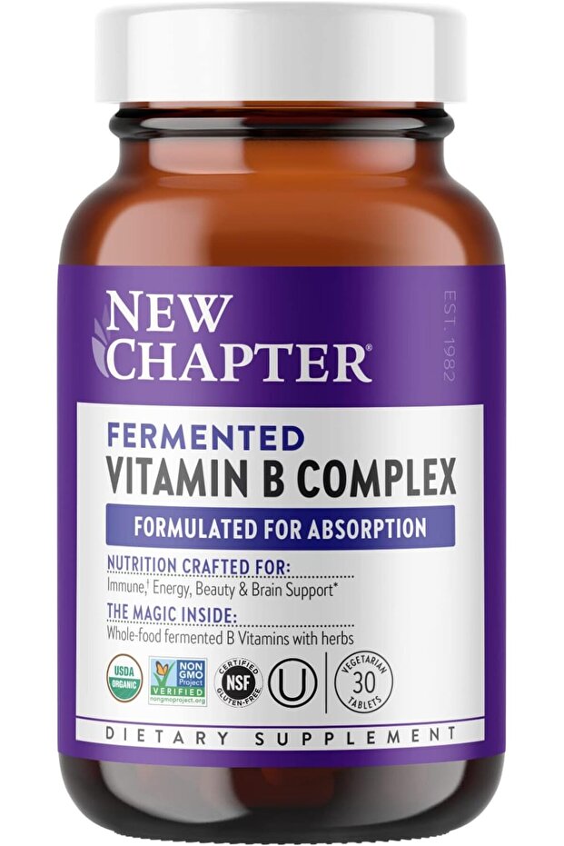Fermented Vitamin B Complex, 30 Count