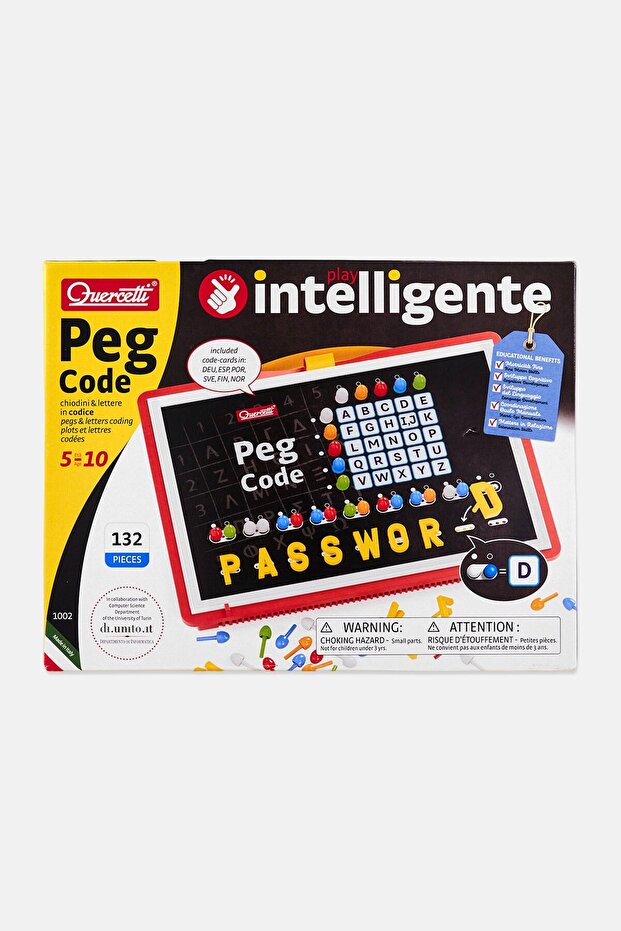 132 Pcs Play Intelligent Peg Code