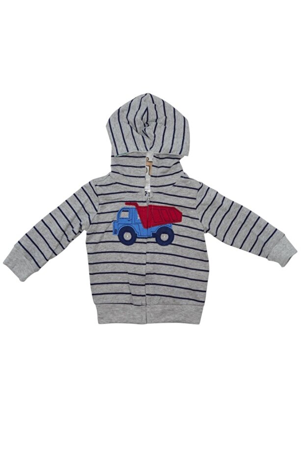 -Printed Hoodies for Boys & Girls-Multicolor-09M to 36M
