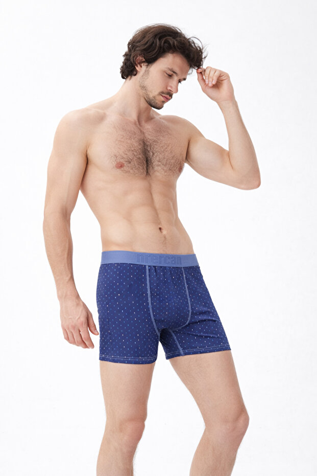 Dot Pattern Boxer - Comfortable Cut, Free Movement - 2
