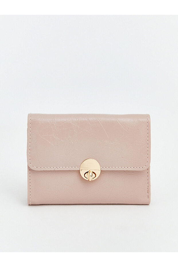 Lcw Accessories Women's Wallet with Snap Closure
