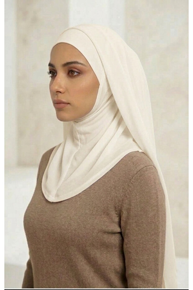 One-Piece Ready-To-Wear Practical Chiffon Shawl Hijab – Chiffon Shawl, Non-Slip, Anti-Sweat