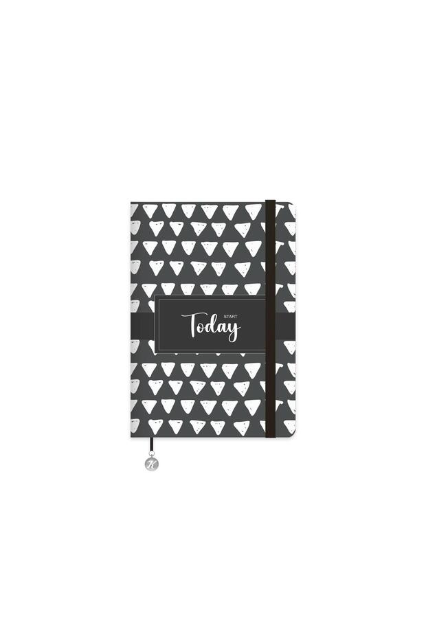 14X20 Spiral Flexible Cardboard Cover Today Notebook - No:03