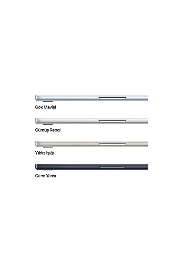 MDH84TU/A/MacBook Air/Apple M5 İşlemci(10 Çekirdek CPU-10 Çekirdek GPU)/16GB RAM/1TB SSD/13.6" - 3