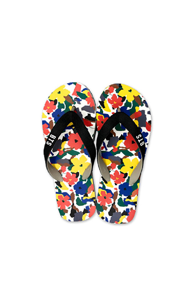 BTS Idol Basic Flip Flops (Yellow-25cm) - 1