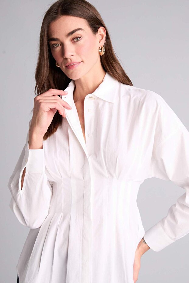 Fıtted Poplin Gömlek G8610AX26SP - 1