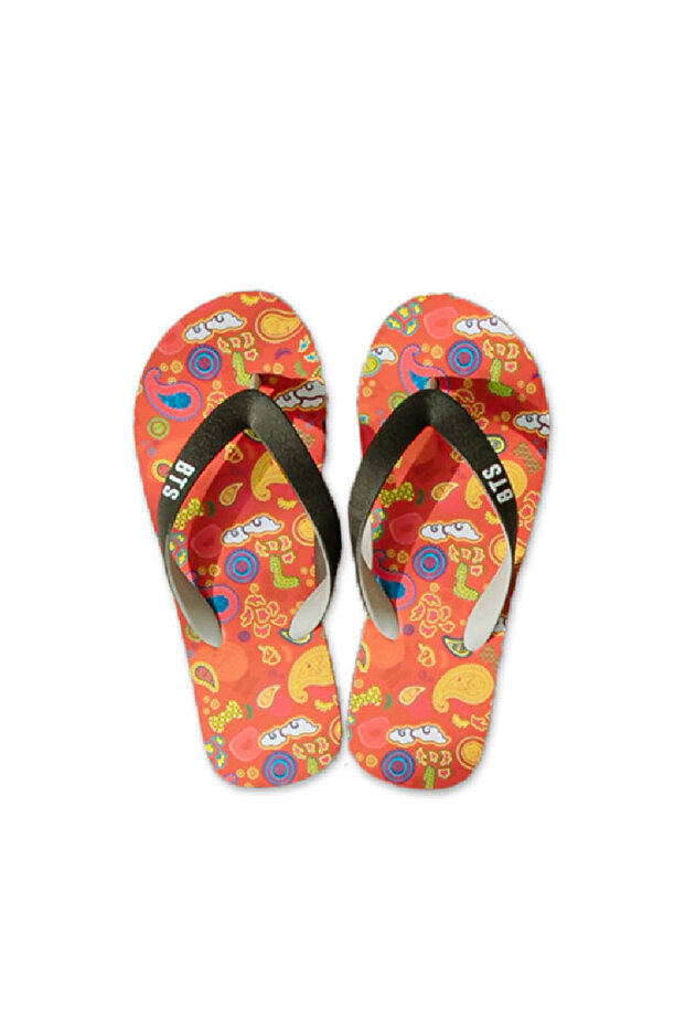 BTS Idol Basic Flip Flops (Yellow-25cm)