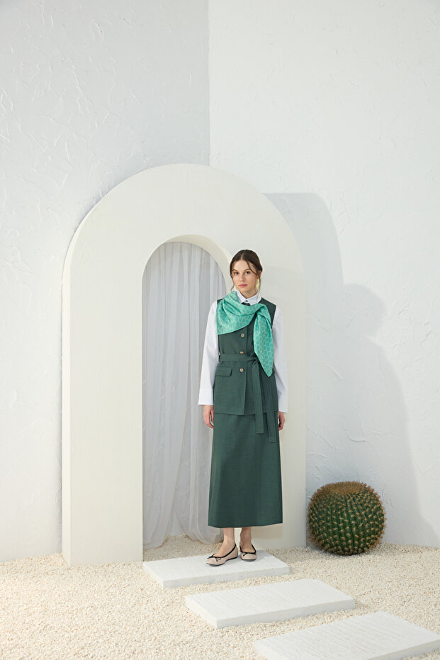 Emerald Handcrafted Skirt