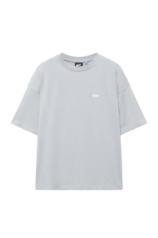 STWD logolu boxy tişört - 3