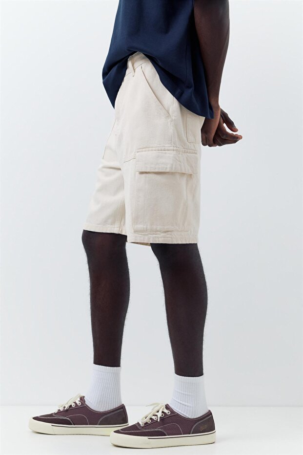 Baggy kargo bermuda - 4