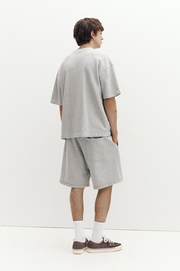 Kısa kollu logolu sweatshirt - 4