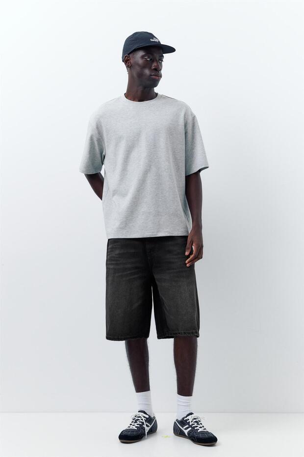 Skater denim bermuda - 1