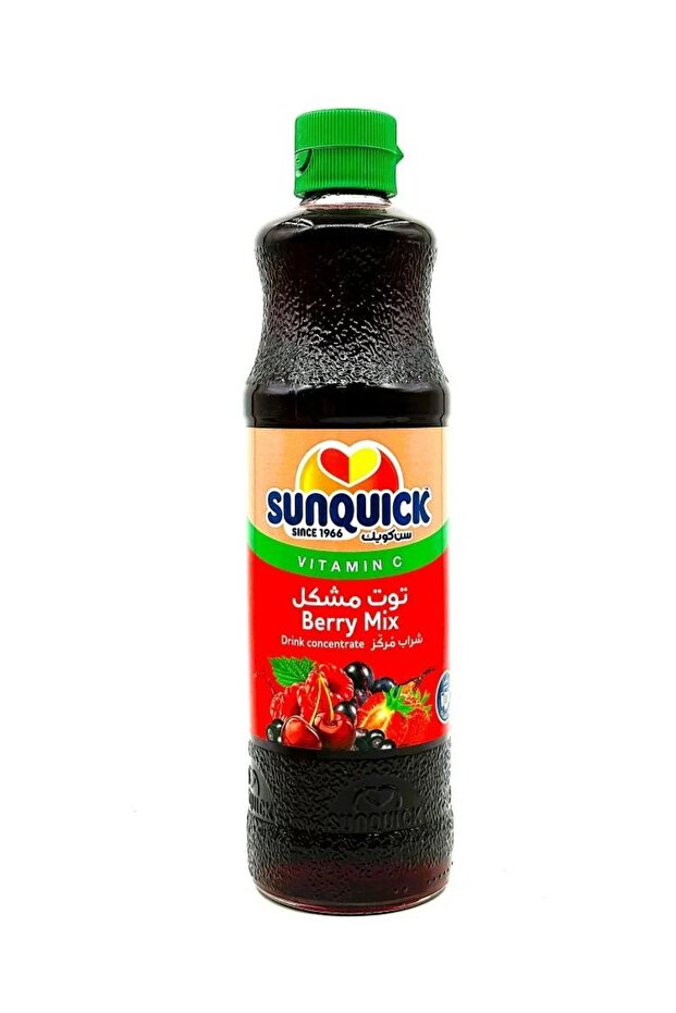 عصير سن كويك المركز توت مشكل 700 مل