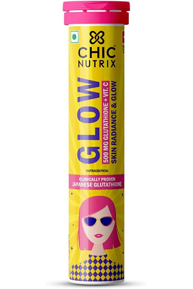 Glow Glutathione Tablets with Vitamin C