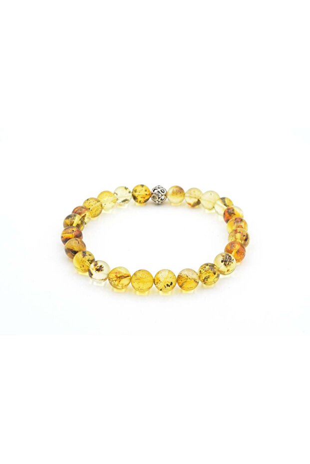 Genuine Natural Fossilized Amber Bracelet
